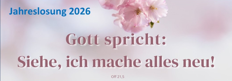 Jahreslosung 2026