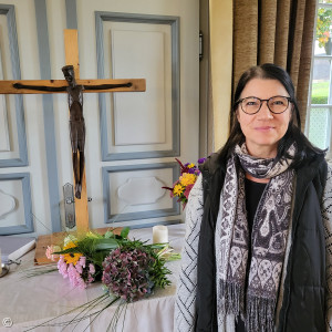 Mesnerin Steffi Grün